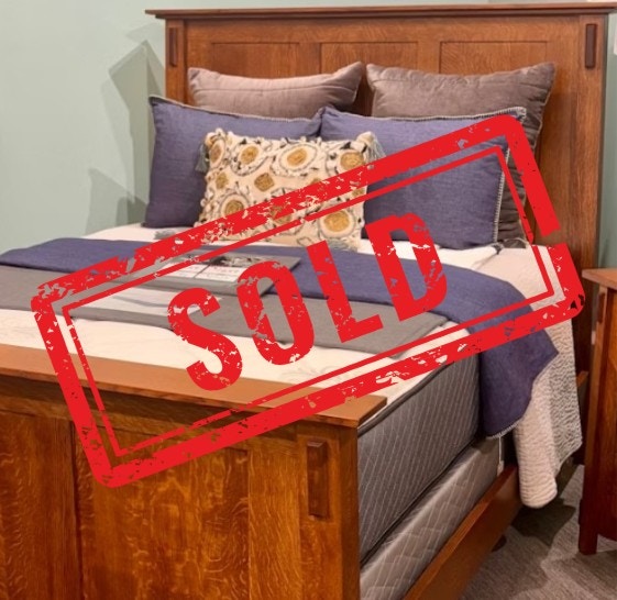  McCoy Queen Panel Bed: Clearance $1249 