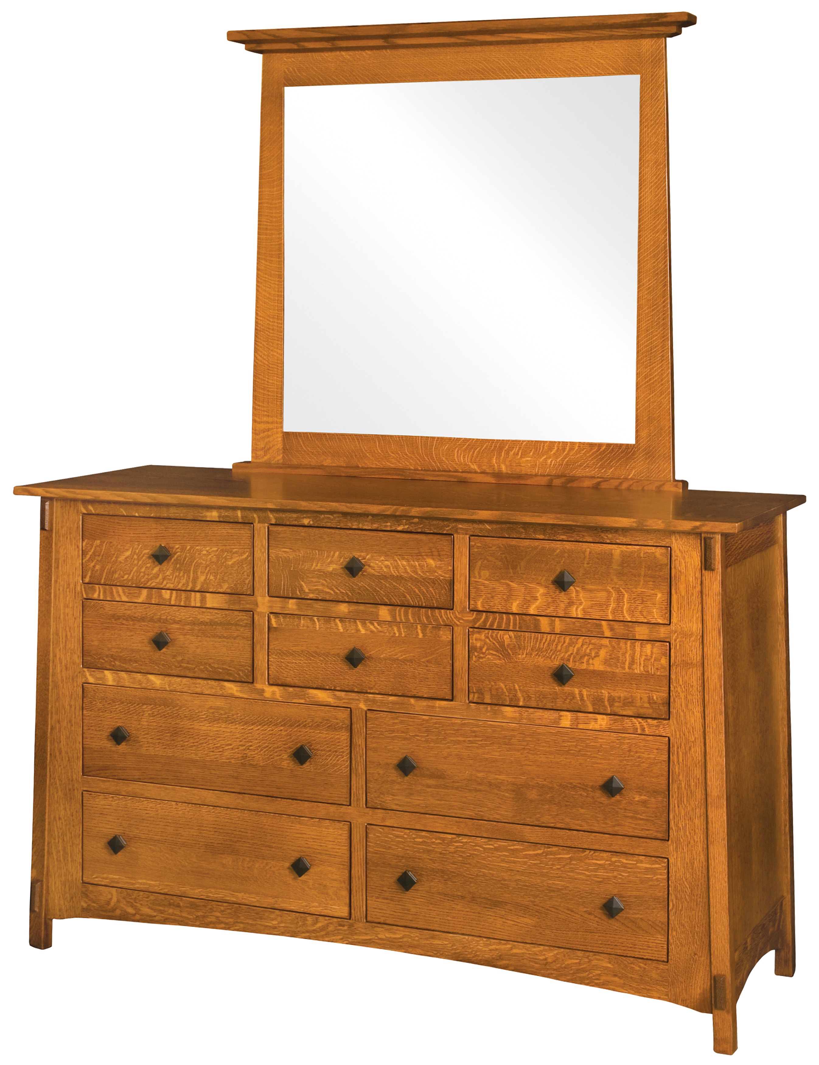  McCoy 10 Drawer Mule Dresser 