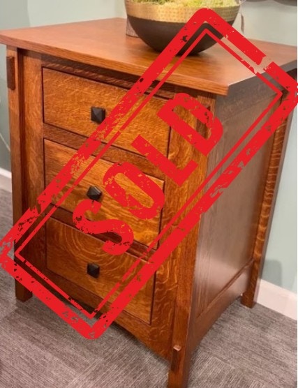  McCoy Nightstand 3-Dwr: Clearance $499 