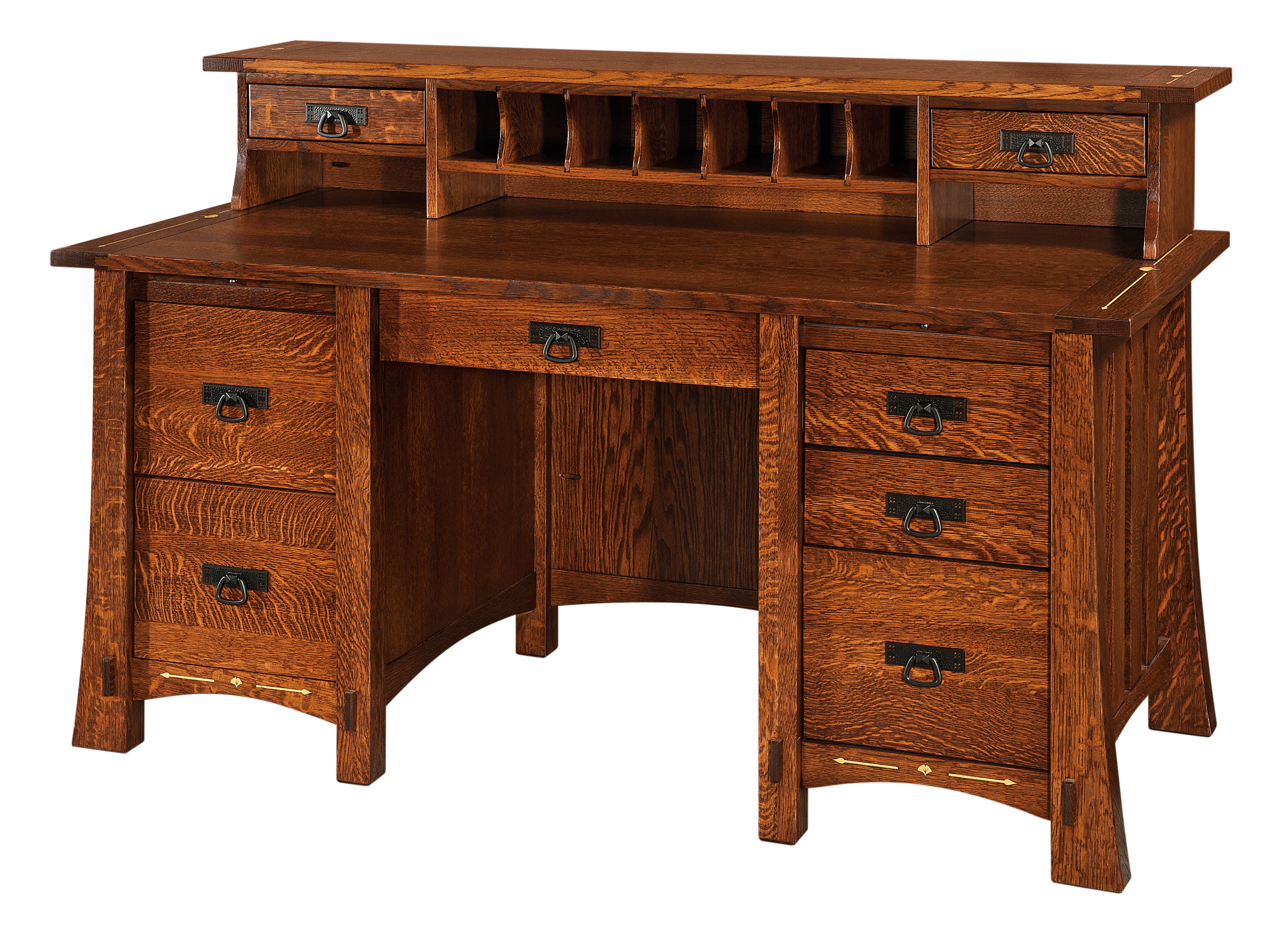  Morgan Desk and Topper 