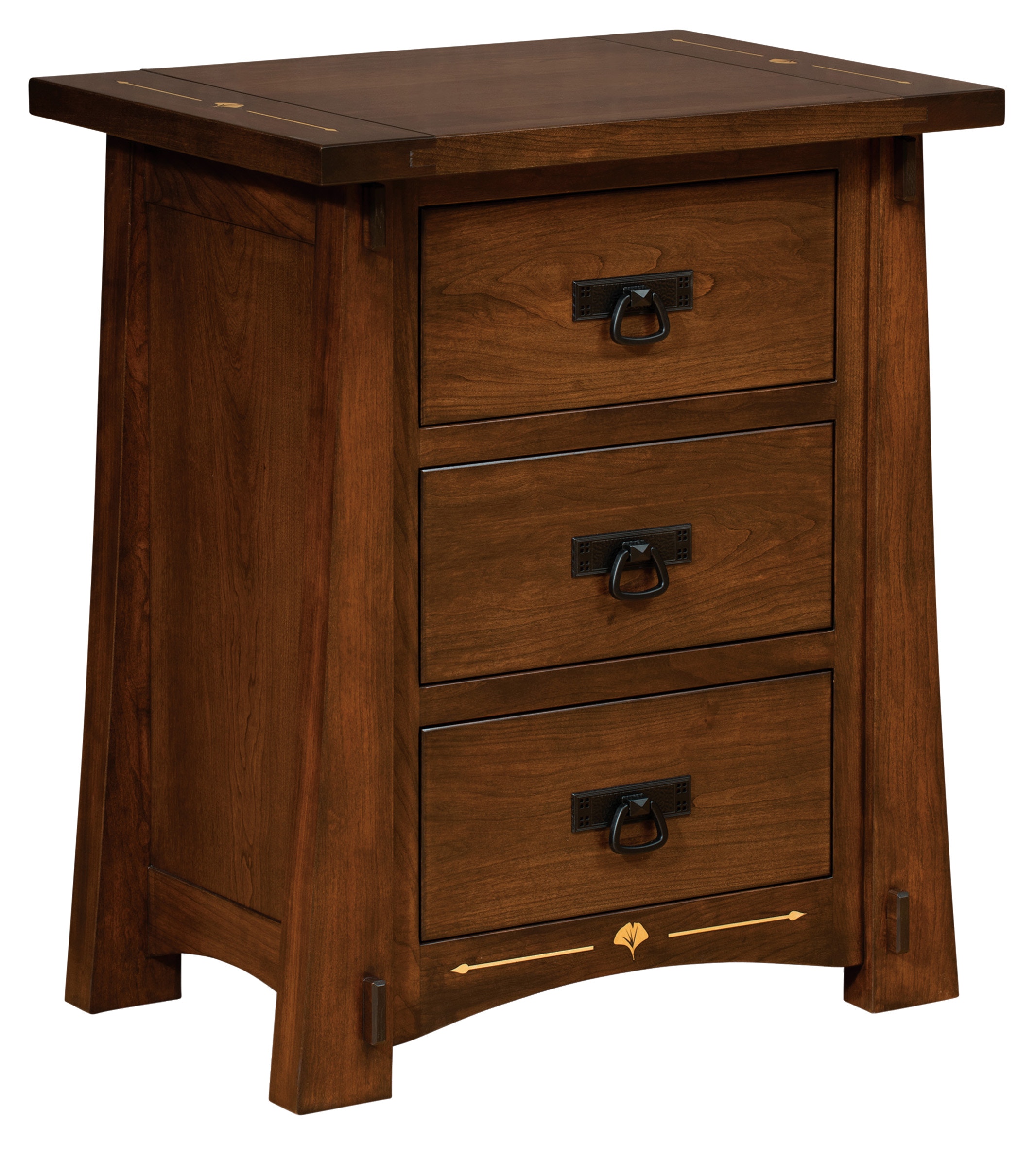  Mesa 3 drawer nightstand 