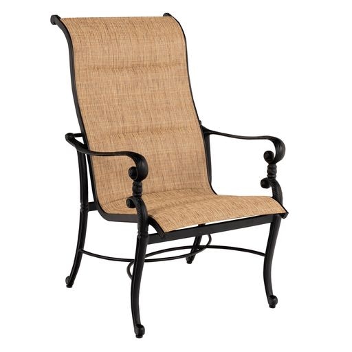 Padded Sling Dining Arm Chair 1H0526
