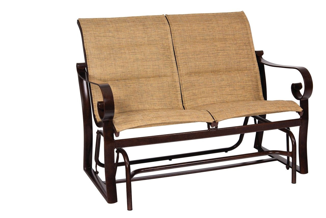 Padded Sling Love Seat Glider 62H573