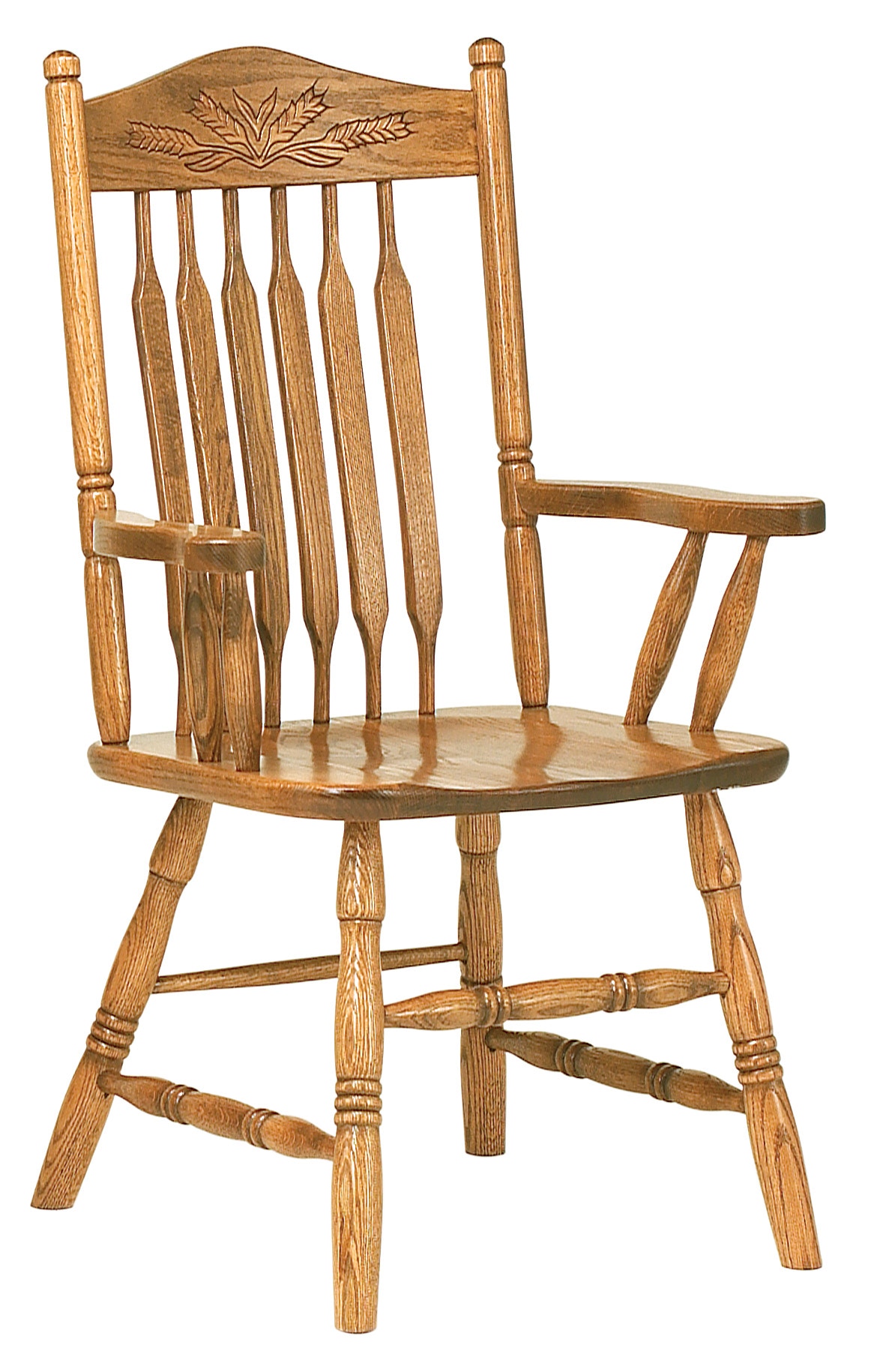  Bent Paddle Post Arm Chair 