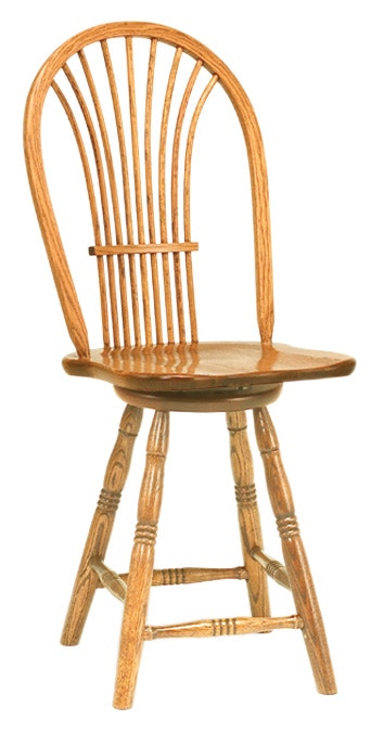  Country Sheaf Swivel Barstool 