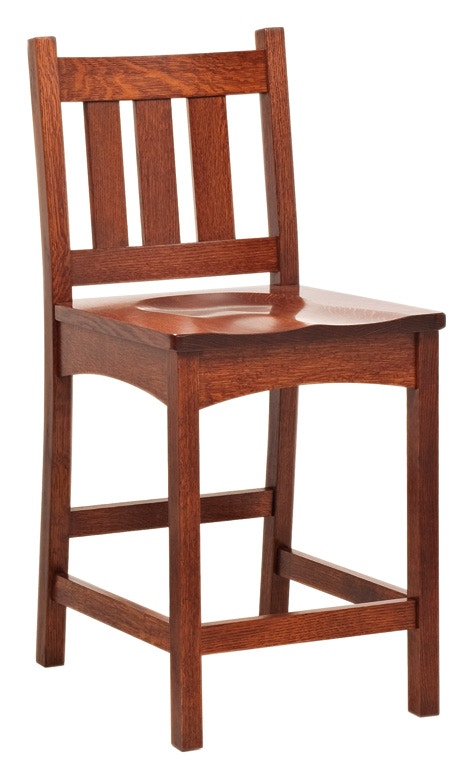  Vintage Mission Barstool 