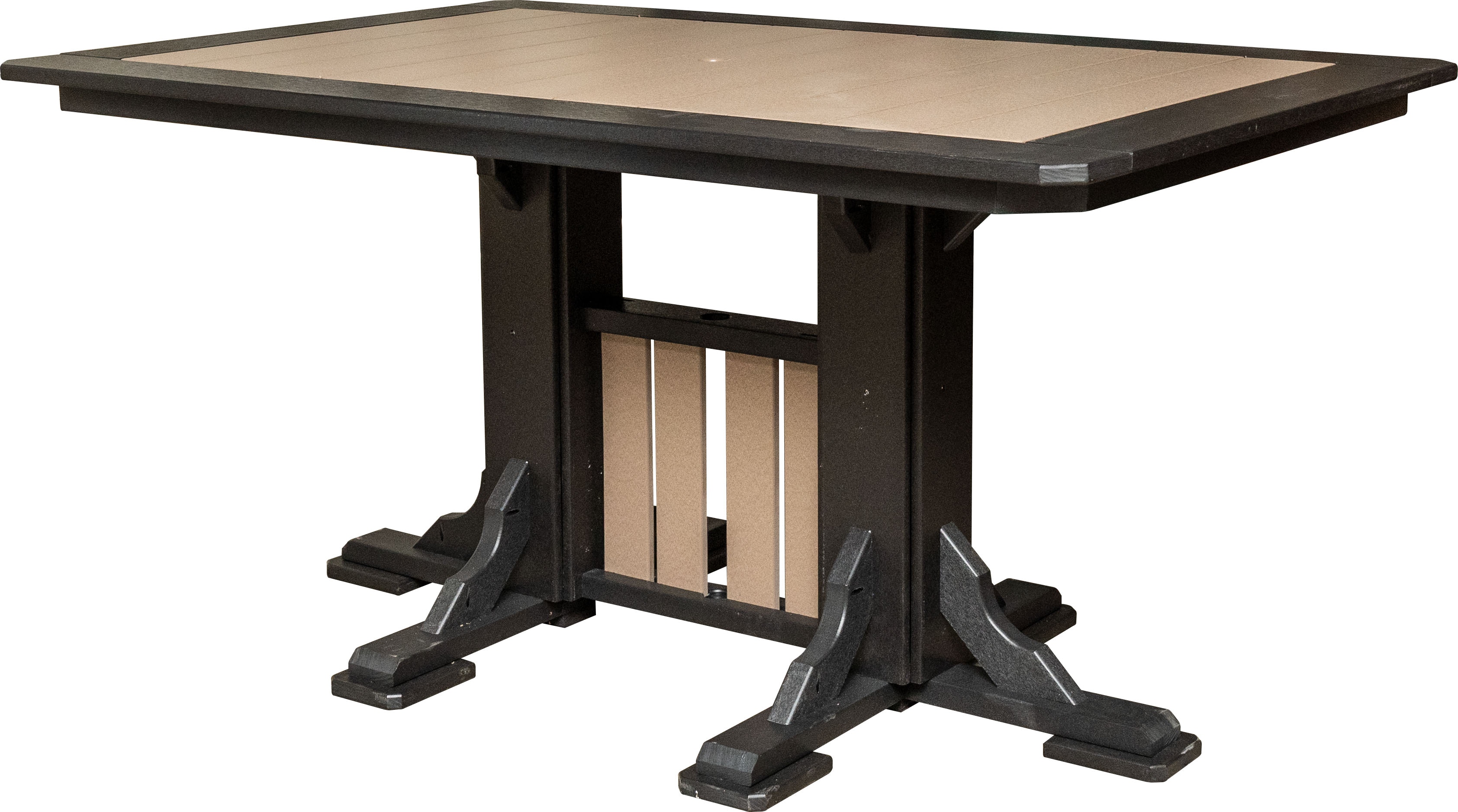  Double Pedestal Table 