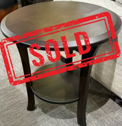  Ensenada 22" Round End Table: Clearance $219 