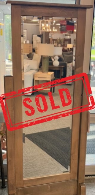  JRW Shaker Cheval Mirror: Clearance $999 