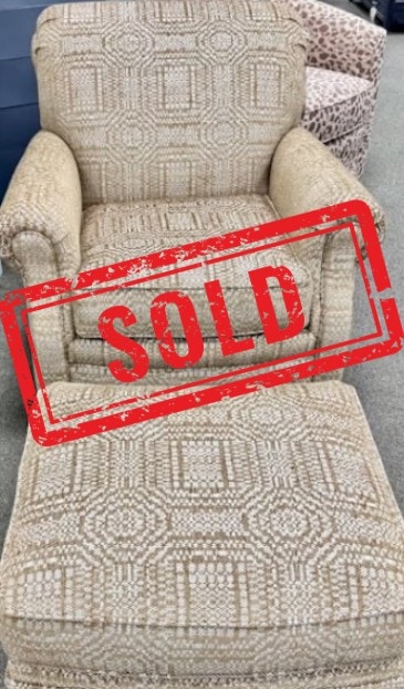  SB Chair & Ottoman: Clearance $1178 