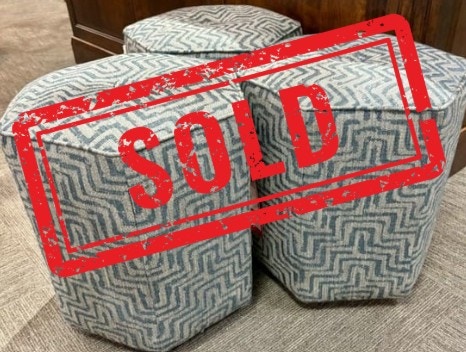  HH Scarlett Ottoman: Clearance $189 
