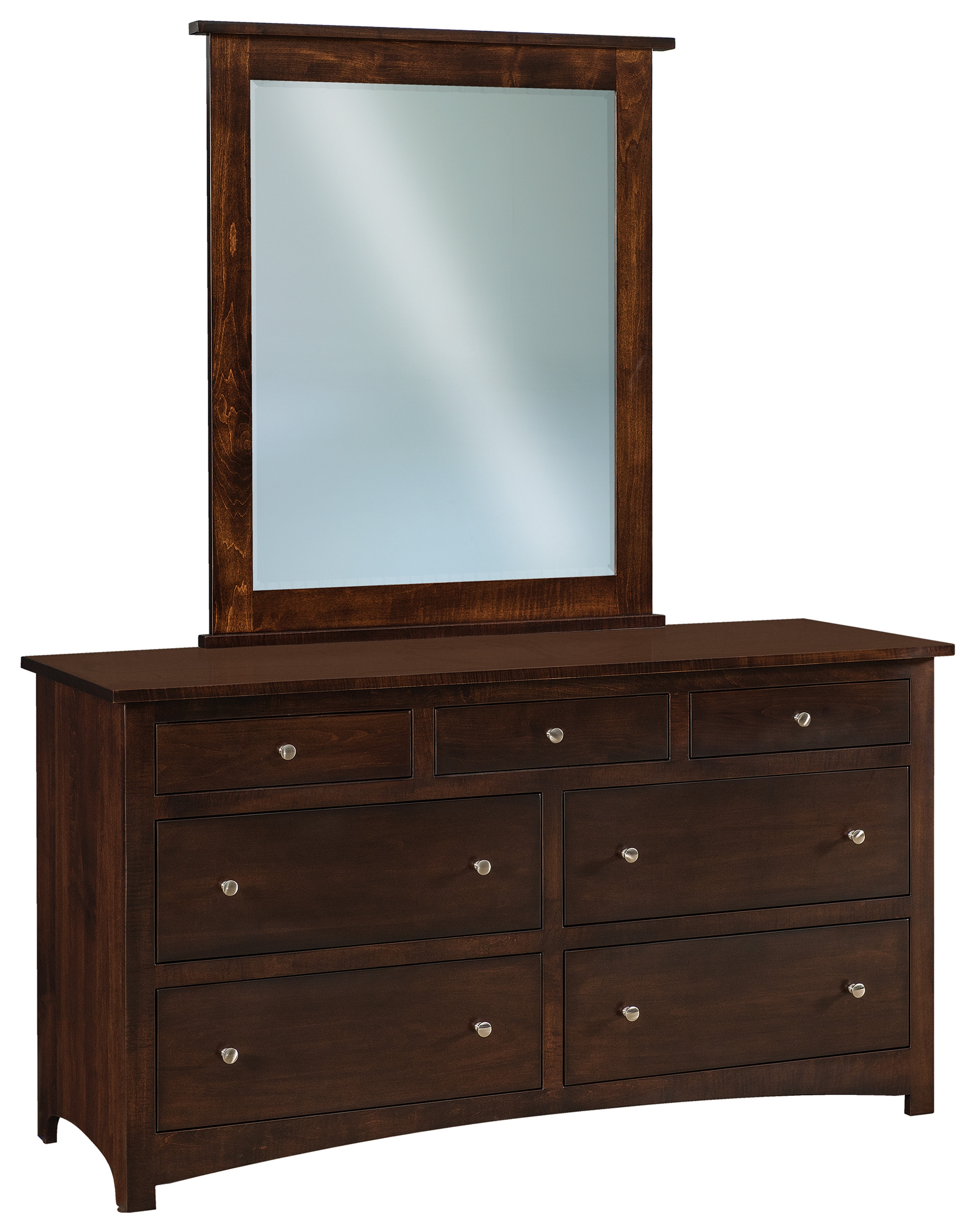  Shaker 7 Drawer Dresser 