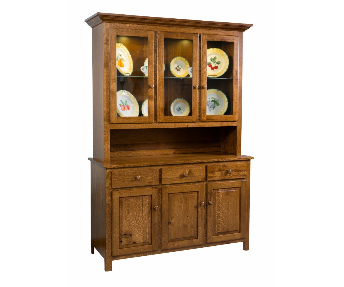  Shaker 3 Door Hutch 