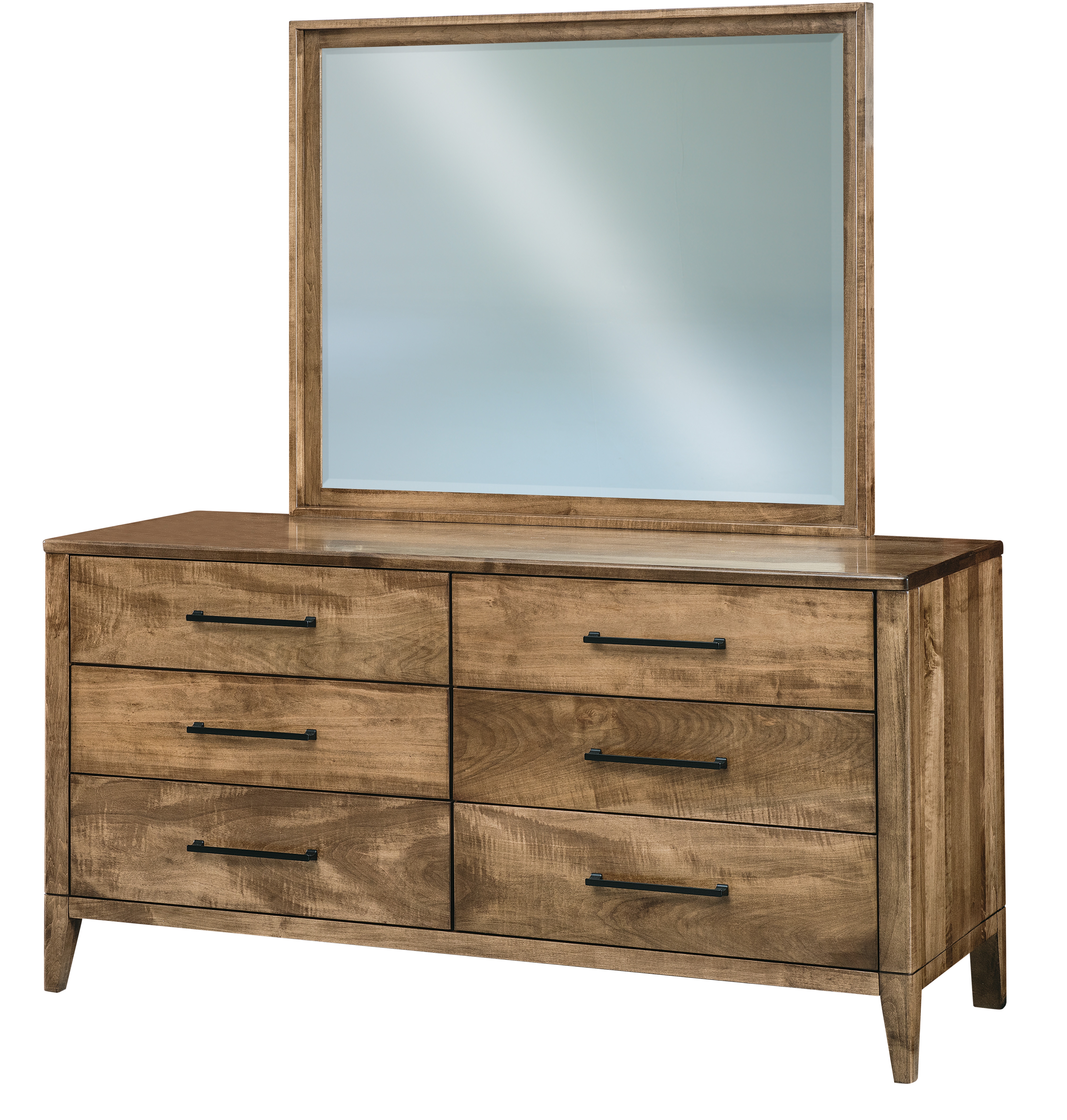  Sandalwood 6 Drawer Dresser 