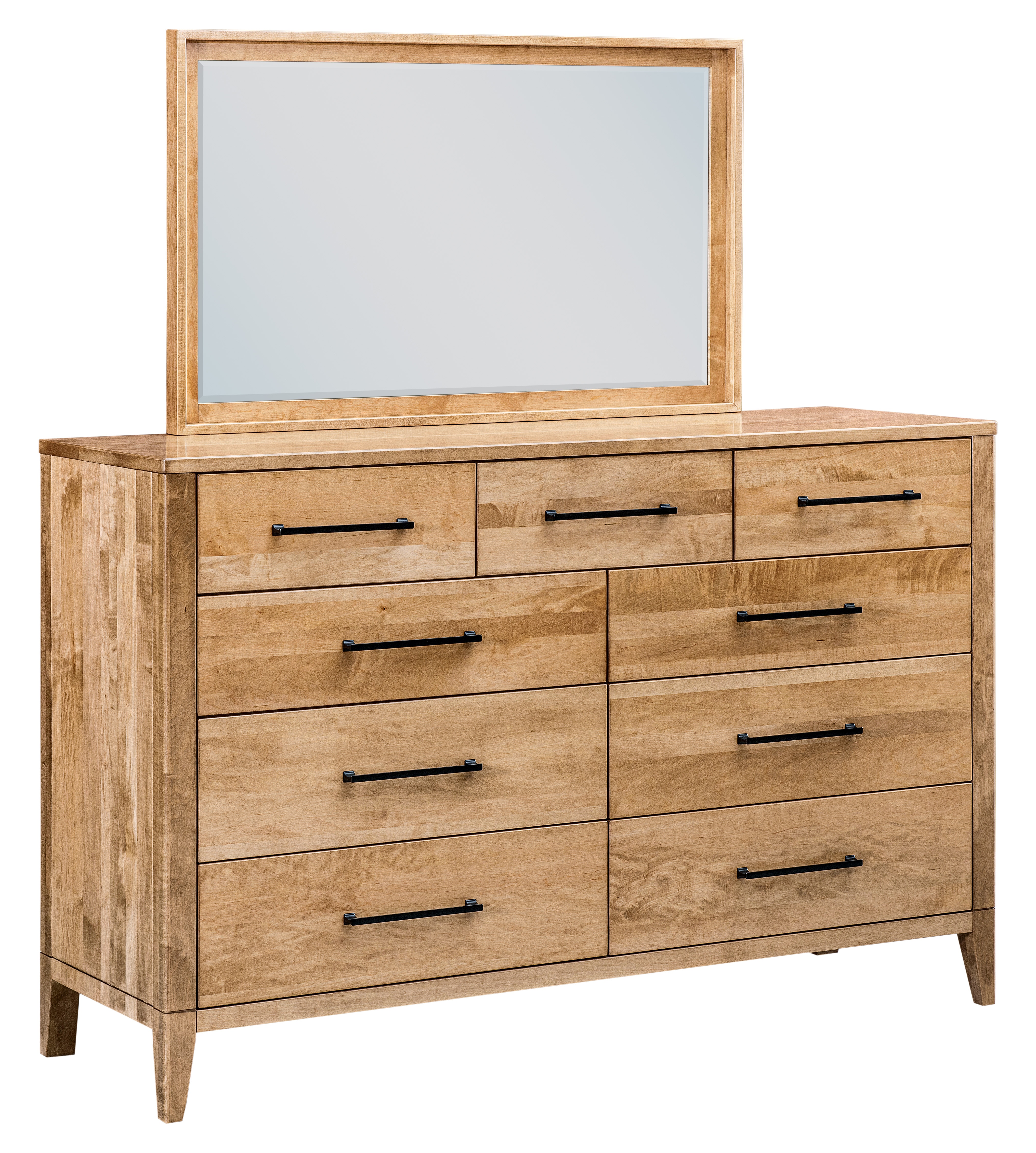  Sandalwood 9 Drawer Dresser 