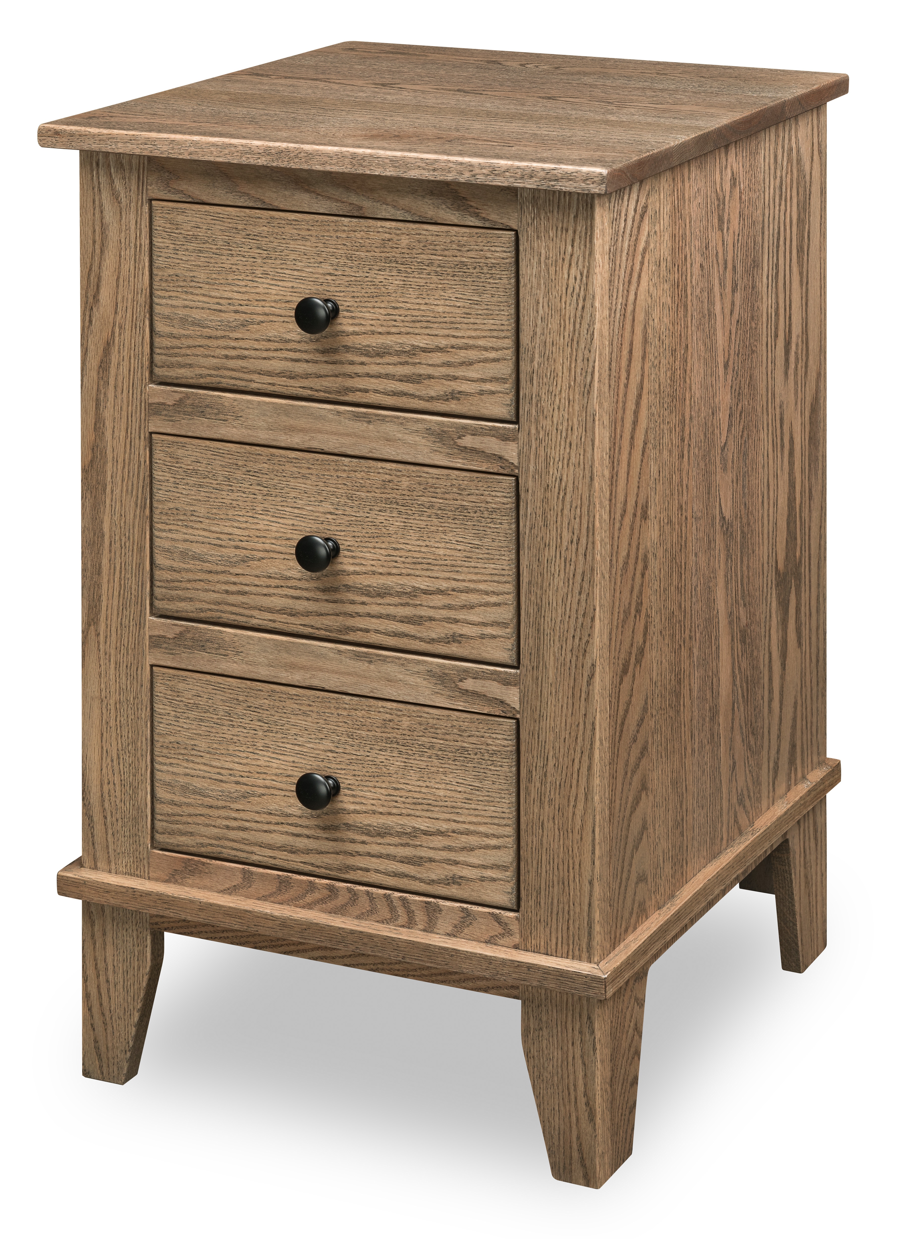  Madison 3 Drawer Nightstand 