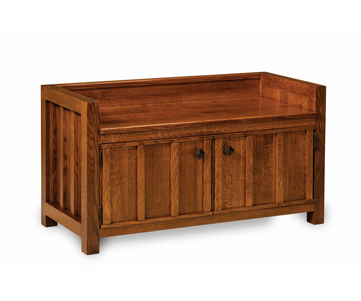  Two Door Mission Bench 