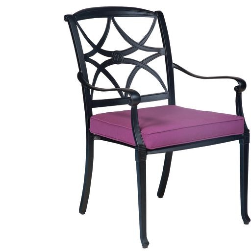 Dining Arm Chair with Optional Cushions 4Q0417ST