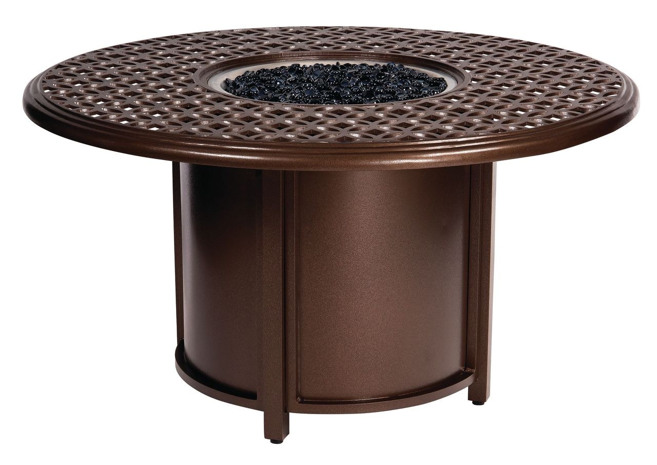 Round Chat Height Fire Table 3Y0747FP