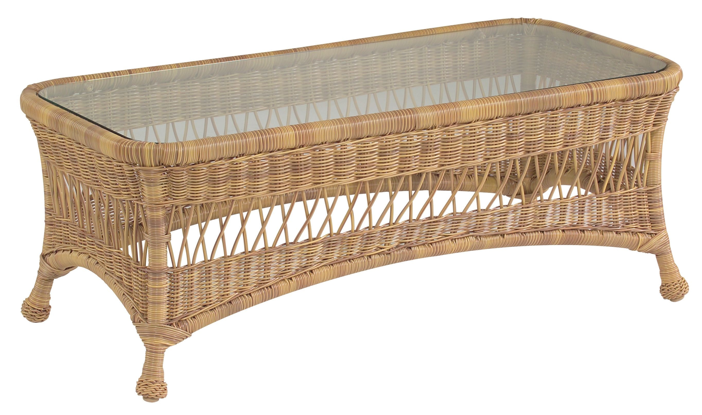 Coffee Table with Glass Top S596211