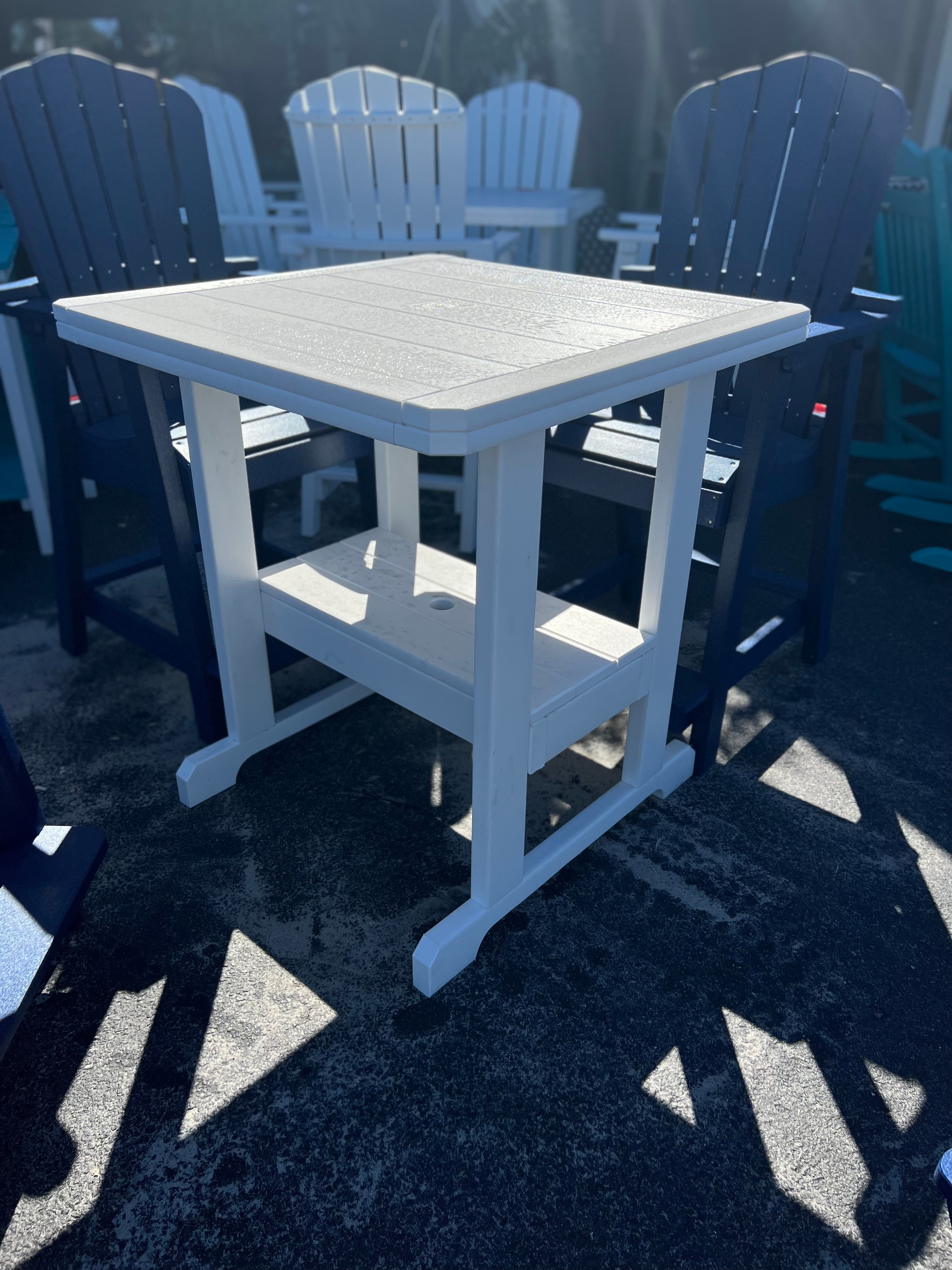 Eastern Poly Outdoor Furniture Polywood 33x33 Counter Table 60
