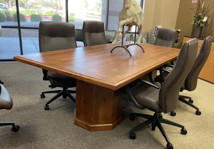  Serafina Conference Tables are available in many sizes and many colors. The are built to order right here in Phoenix AZ! SE-CONFERENCE