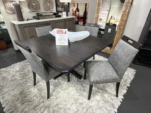 CVW SOLID WOOD DINING SET CLR002