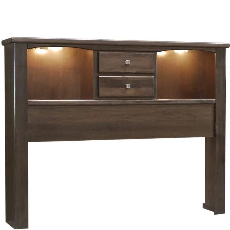 Willow Valley Bedroom Lucan 2 Drawer Bookcase Headboard Wv8402 Borofka S Furniture Woodbury And