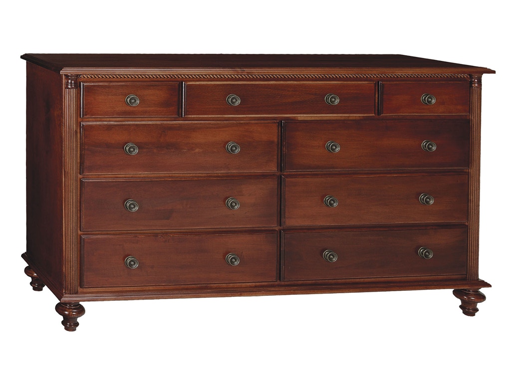 Foster Bedroom Empire 9 Drawer Dresser Ff680 Borofka S Furniture