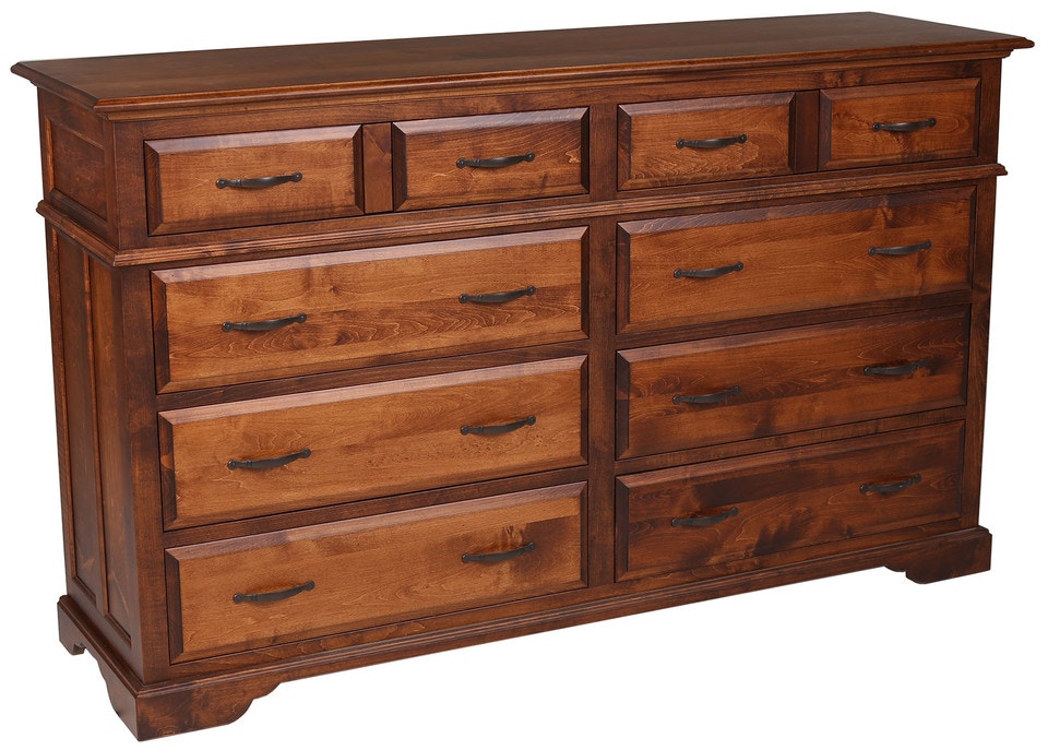 dresser 8 drawers Belmont 8 Drawer Dresser, Black by Four Hands – High Fashion Home main image 1