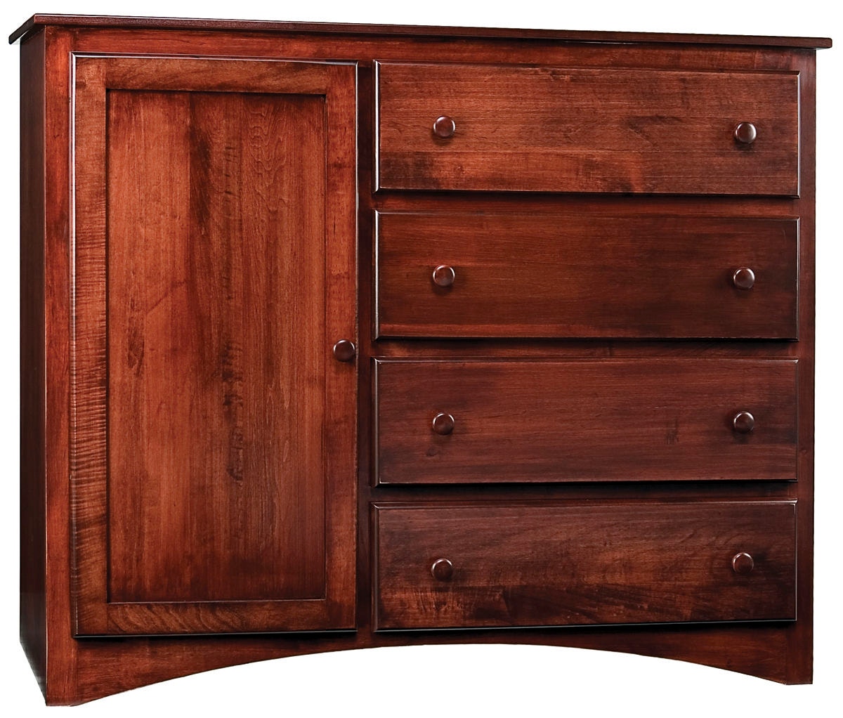 Bridgeport Bedroom 6 Drawer 1 Door Mule Chest Sy2420 Borofka S