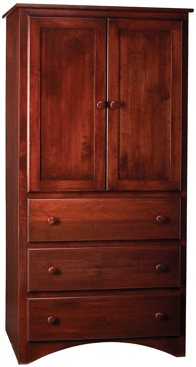Bridgeport Bedroom 3 Drawer 2 Door Armoire Sy2600 Borofka S