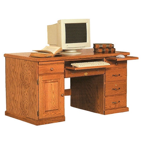 Willow Valley Home Office 54in Desk W Cpu Door 31deep Wv5148