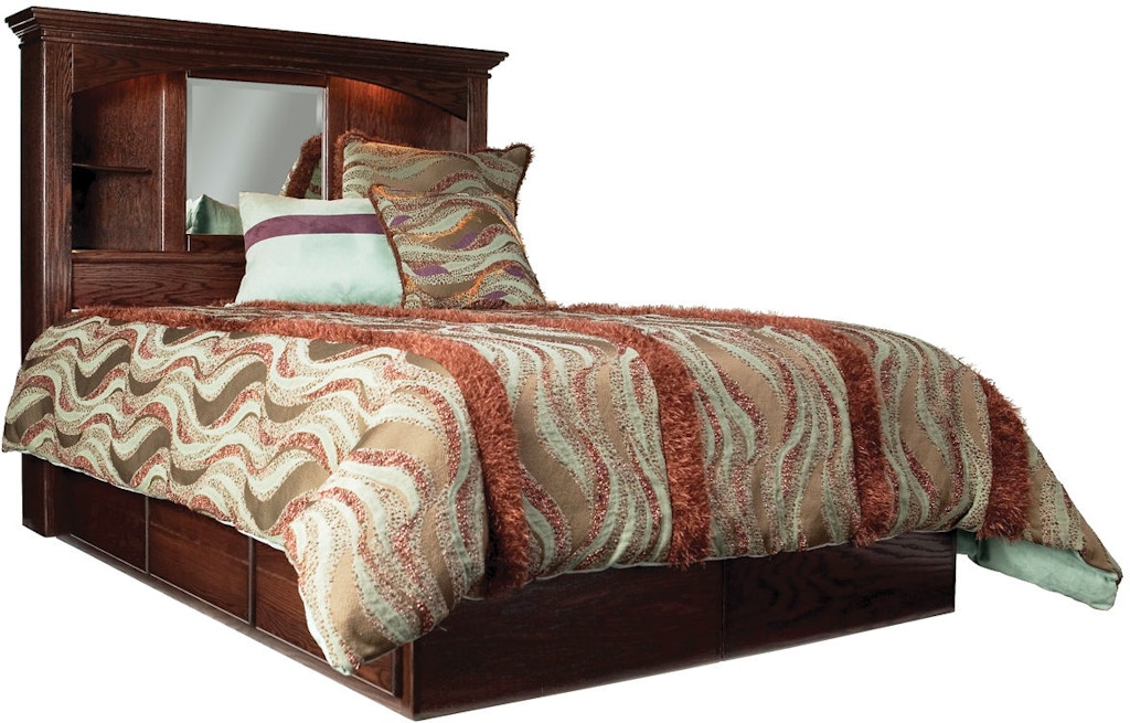 Willow Valley Bedroom Bookcase Headboard Drawers Wv9310 Dr