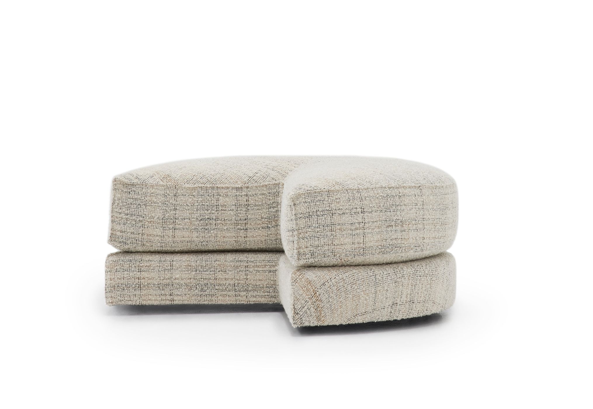  Katie 3/4 - 48 inch RND Ottoman 