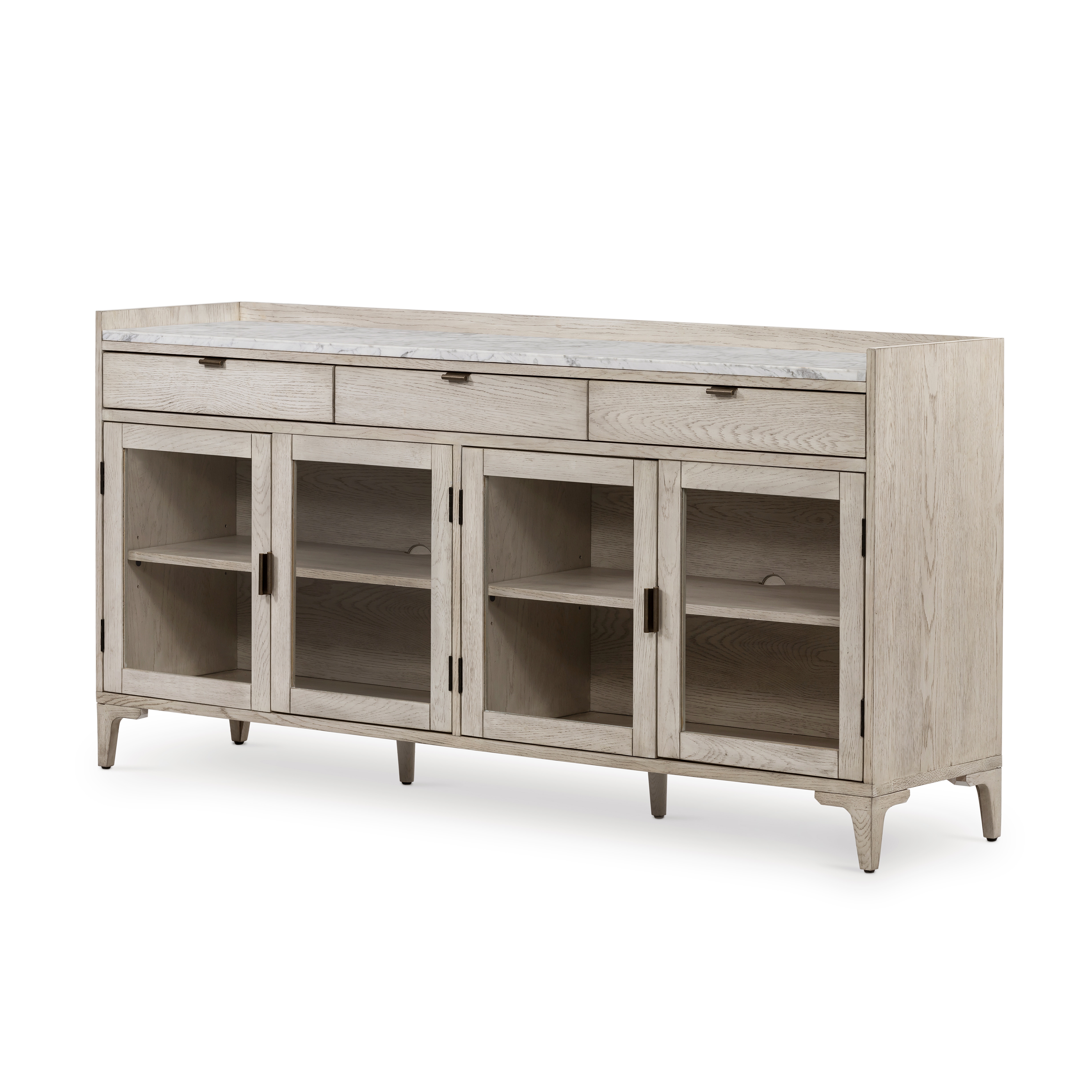 家具 sv 400s Four Hands Viggo Sideboard-Vintage White Oak 108753-001 - Studio