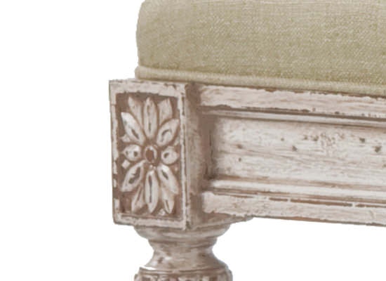 Kindel Living Room Louis Xvi Bench Kdl 1139 Studio 882 Glen Mills Pa Across From Wegmans