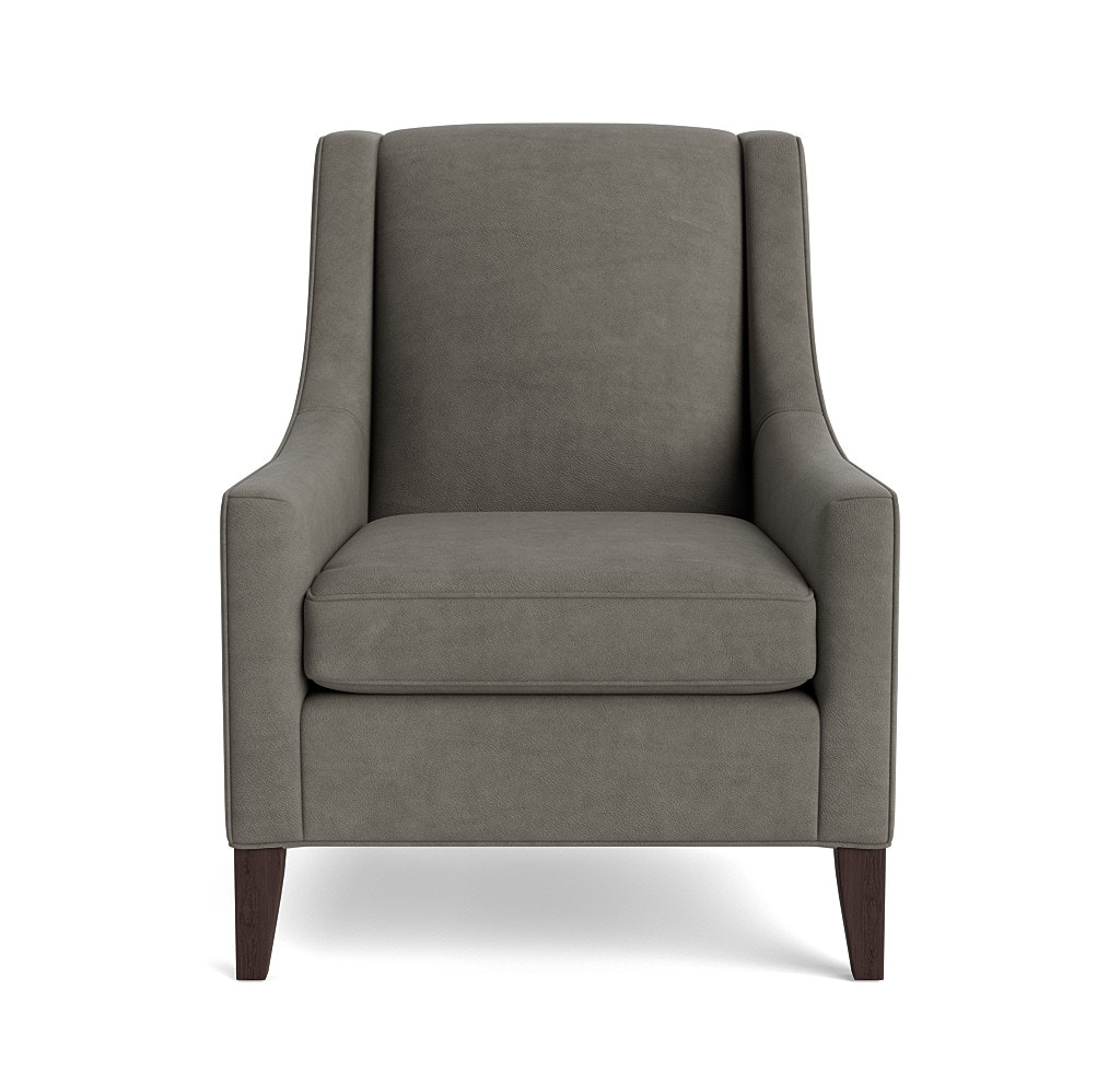  CARA LEATHER TALL CHAIR 