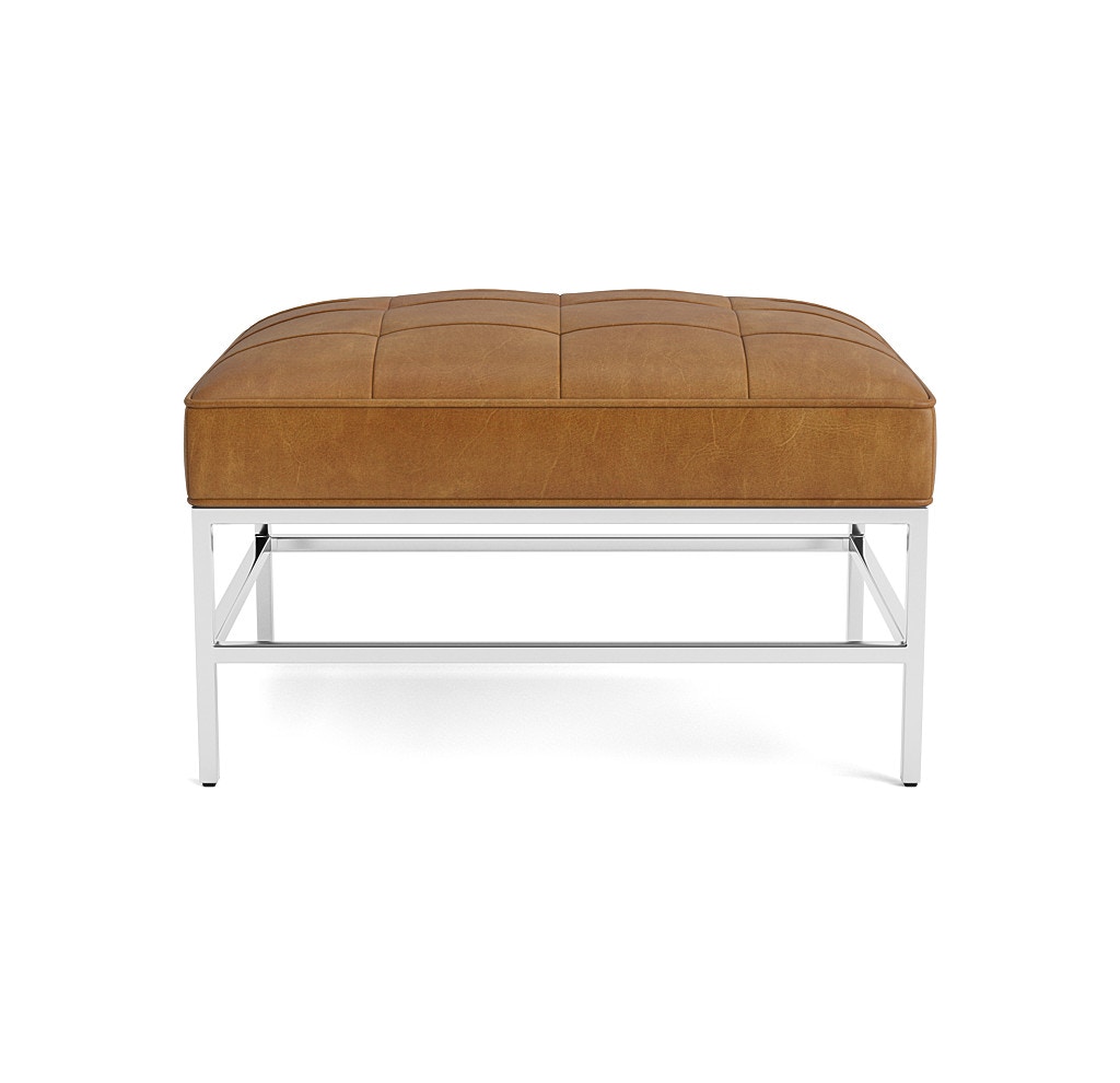  MAJOR LEATHER OTTOMAN 