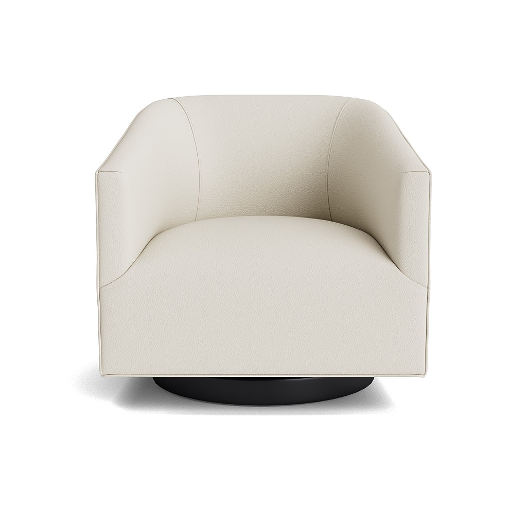  Cooper Leather Swivel Chair 