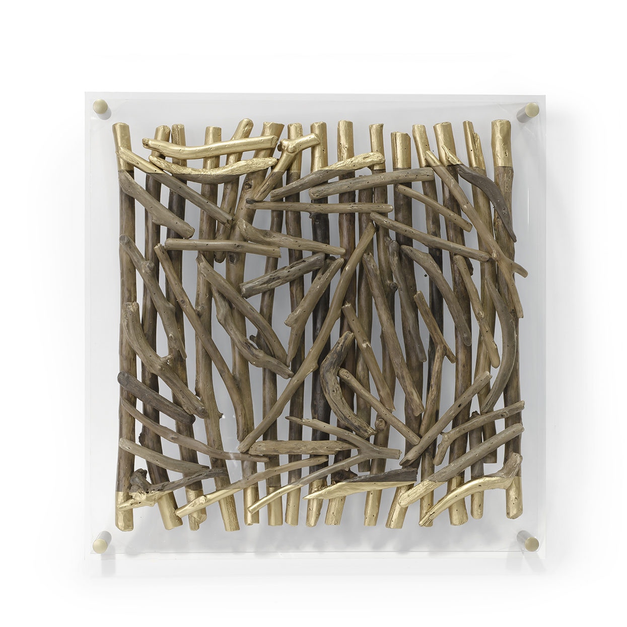  Acrylic Driftwood Wall Decor Square 