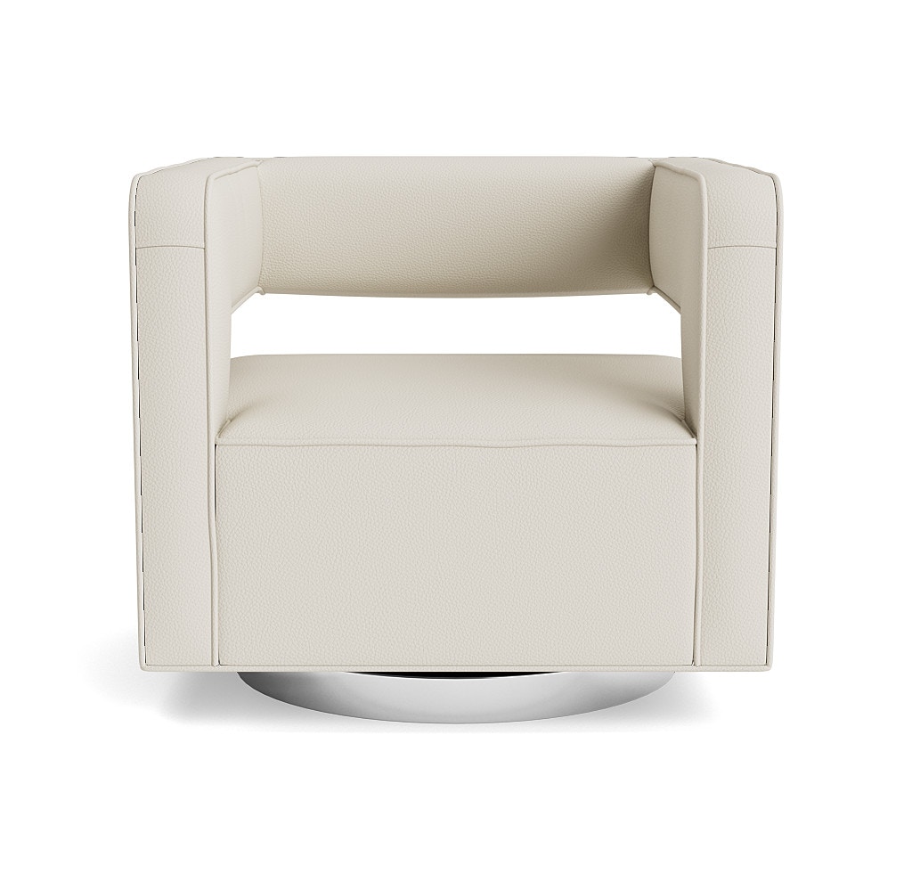  NICO LEATHER FULL SWIVEL CHAIR 