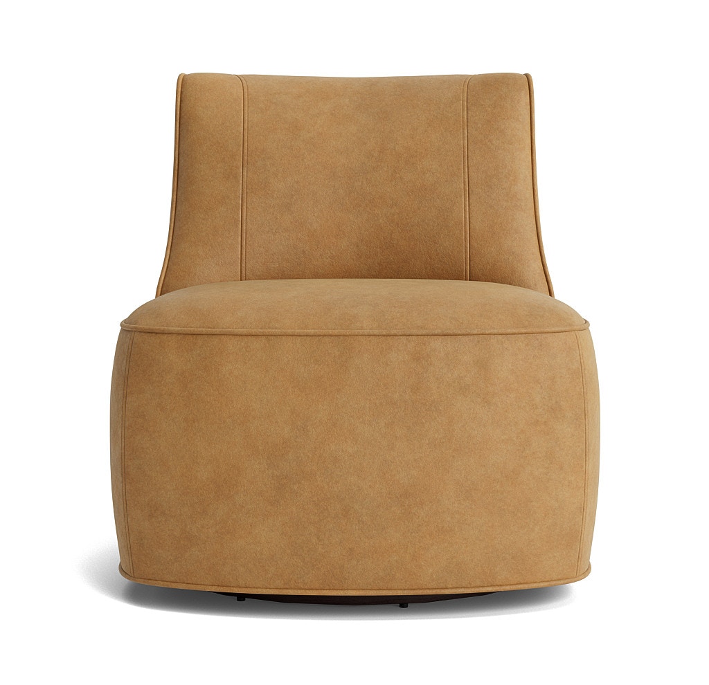  Lana Leather Swivel Chair 