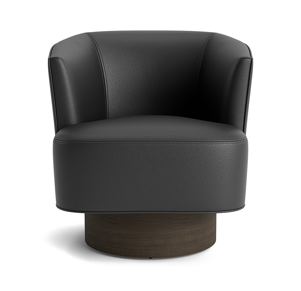  Costello Leather Swivel Chair 