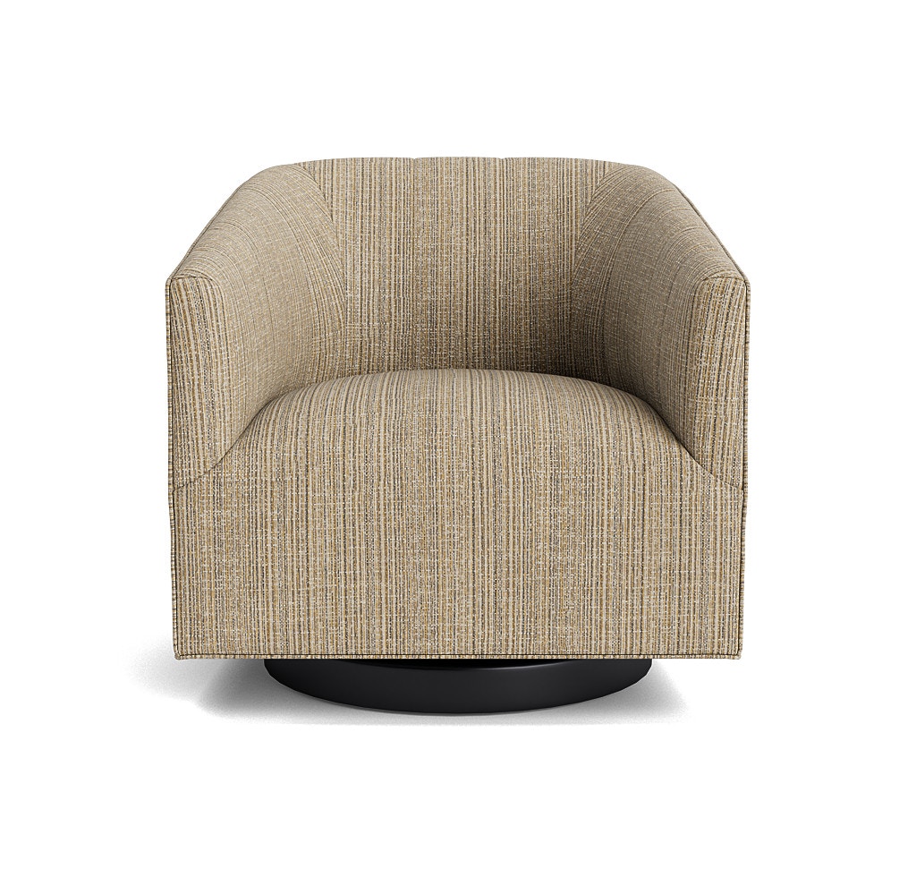  COOPER CHANNEL TUFTED SWIVEL CHAIR 