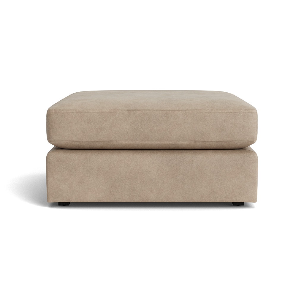  FRANCO II CLASSIC LEATHER OTTOMAN 