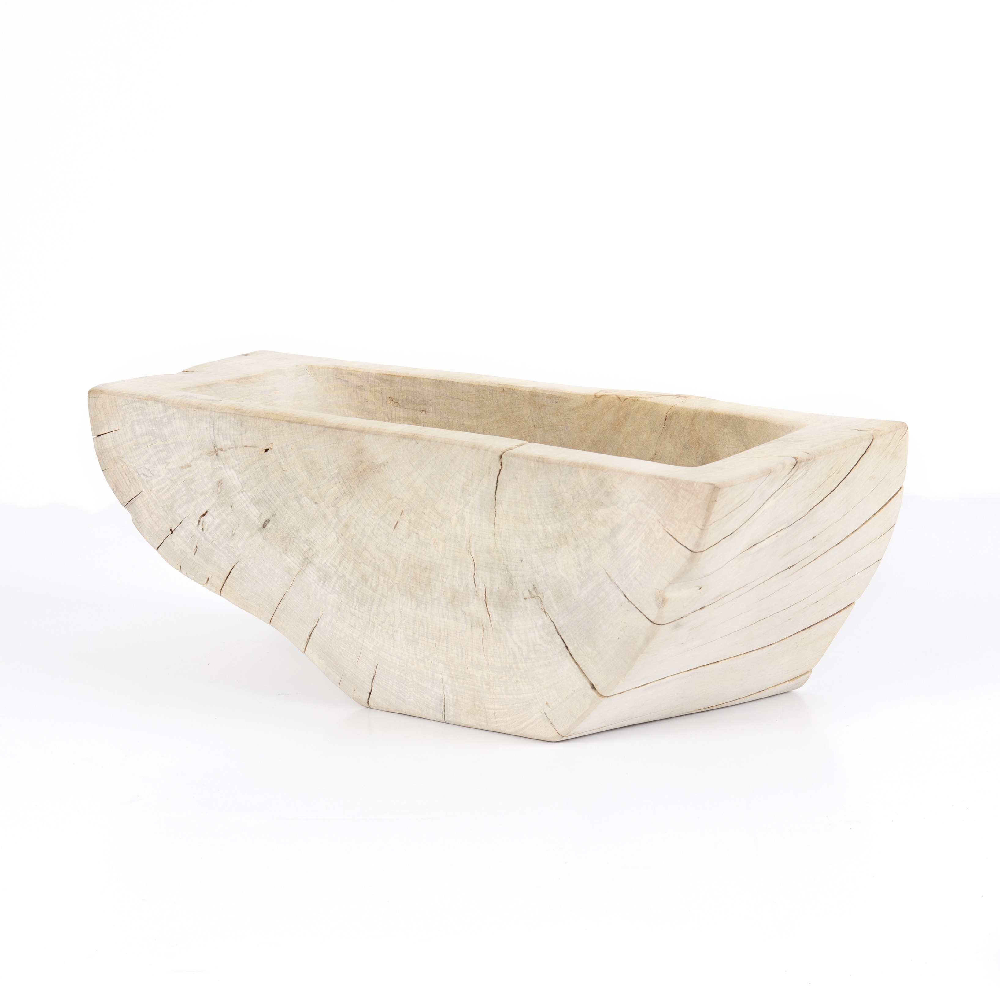  Centro Wood Bowl-Ivory 