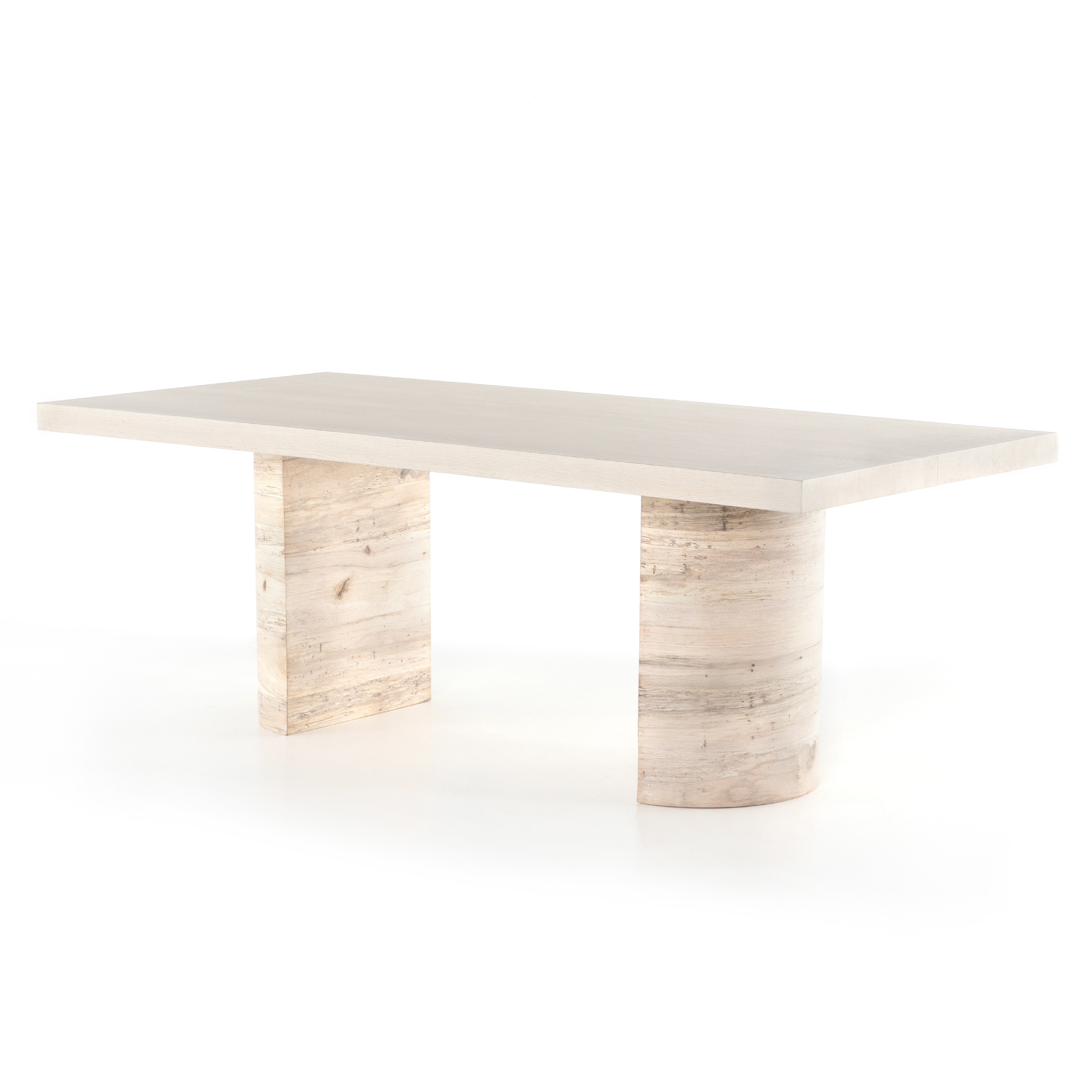 Four Hands Liv Dining Table-Pale Oak Veneer 224609-001 - Studio