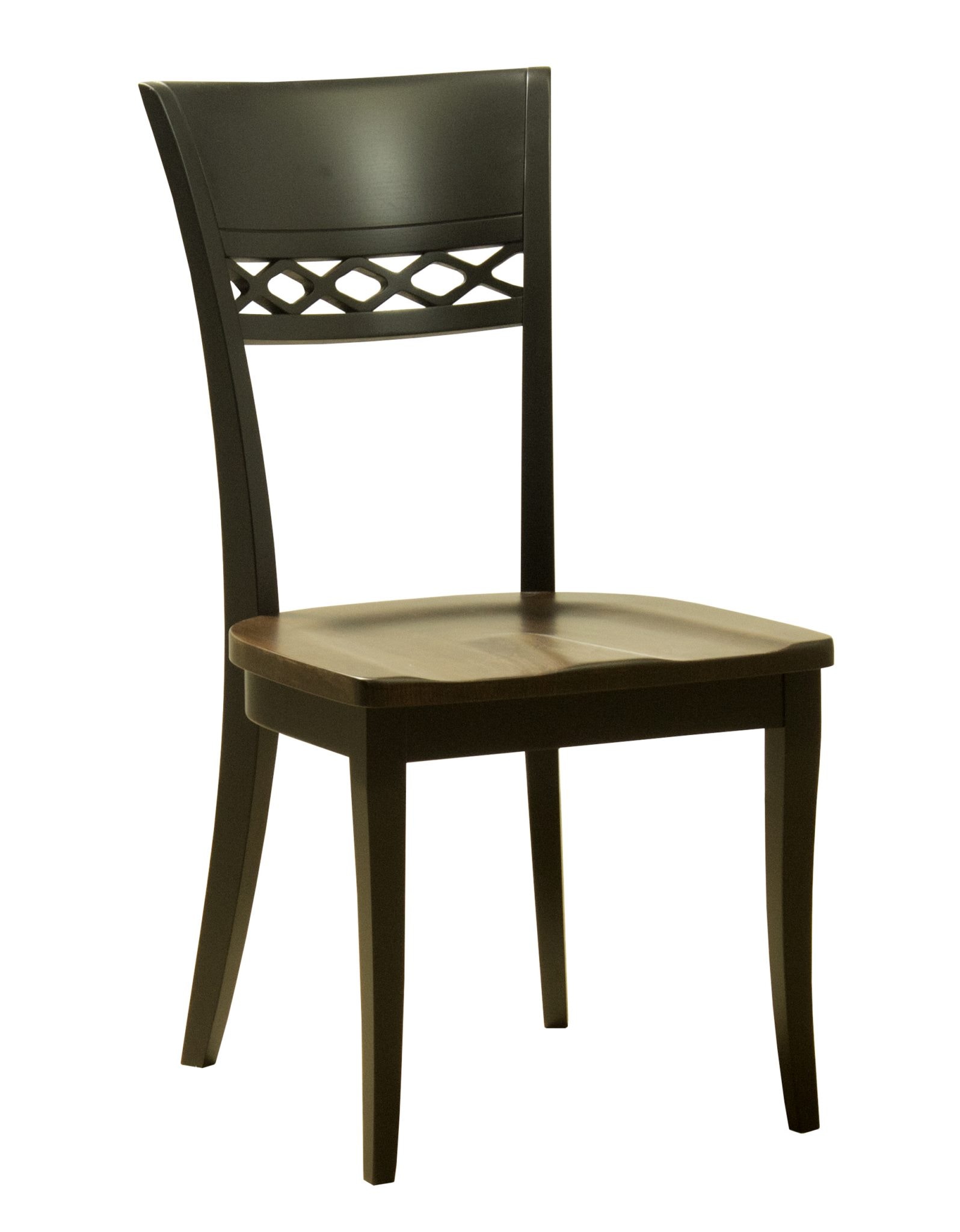  Model 25 Side Chair Wood Seat 