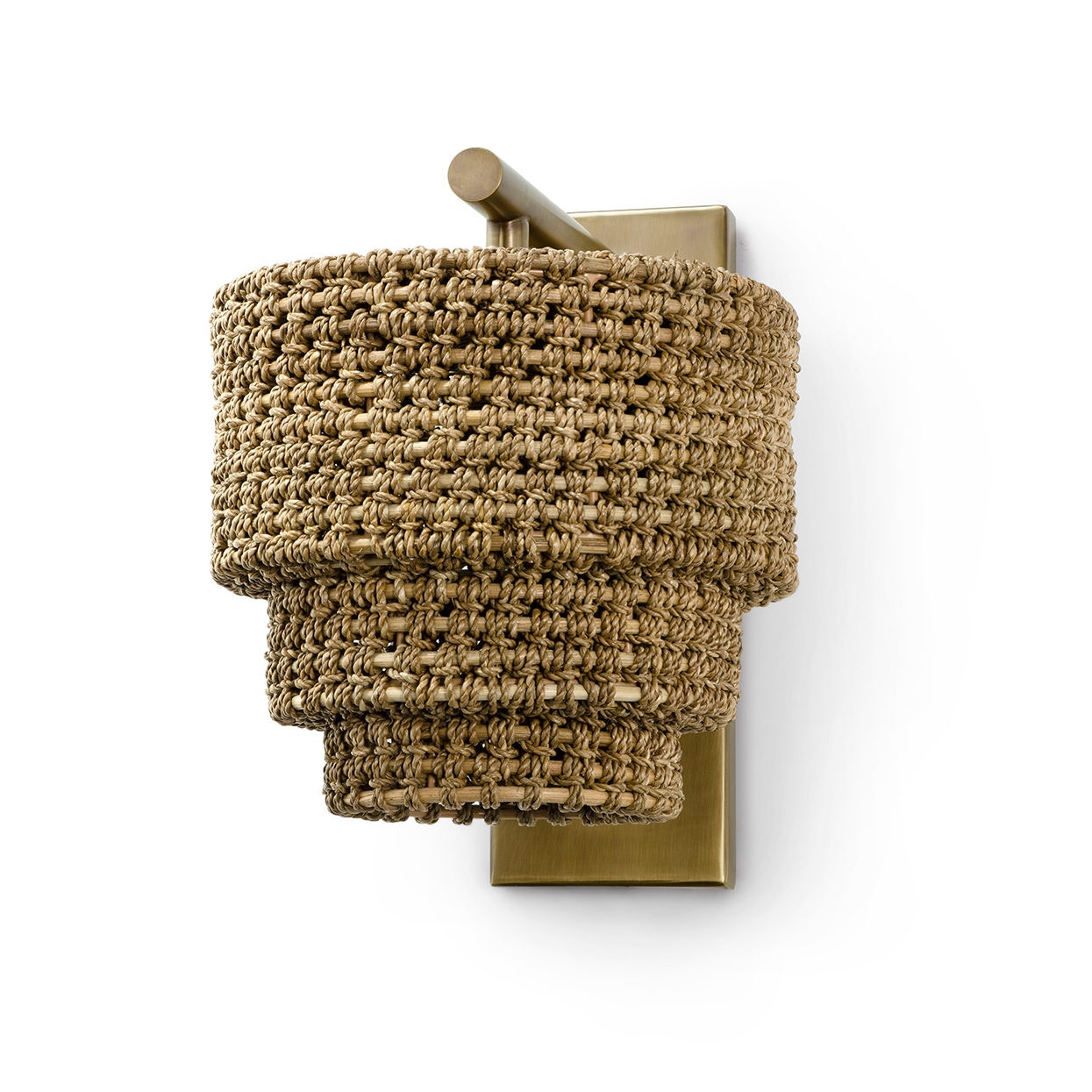  Veranda Sconce Natural Antique Brass 